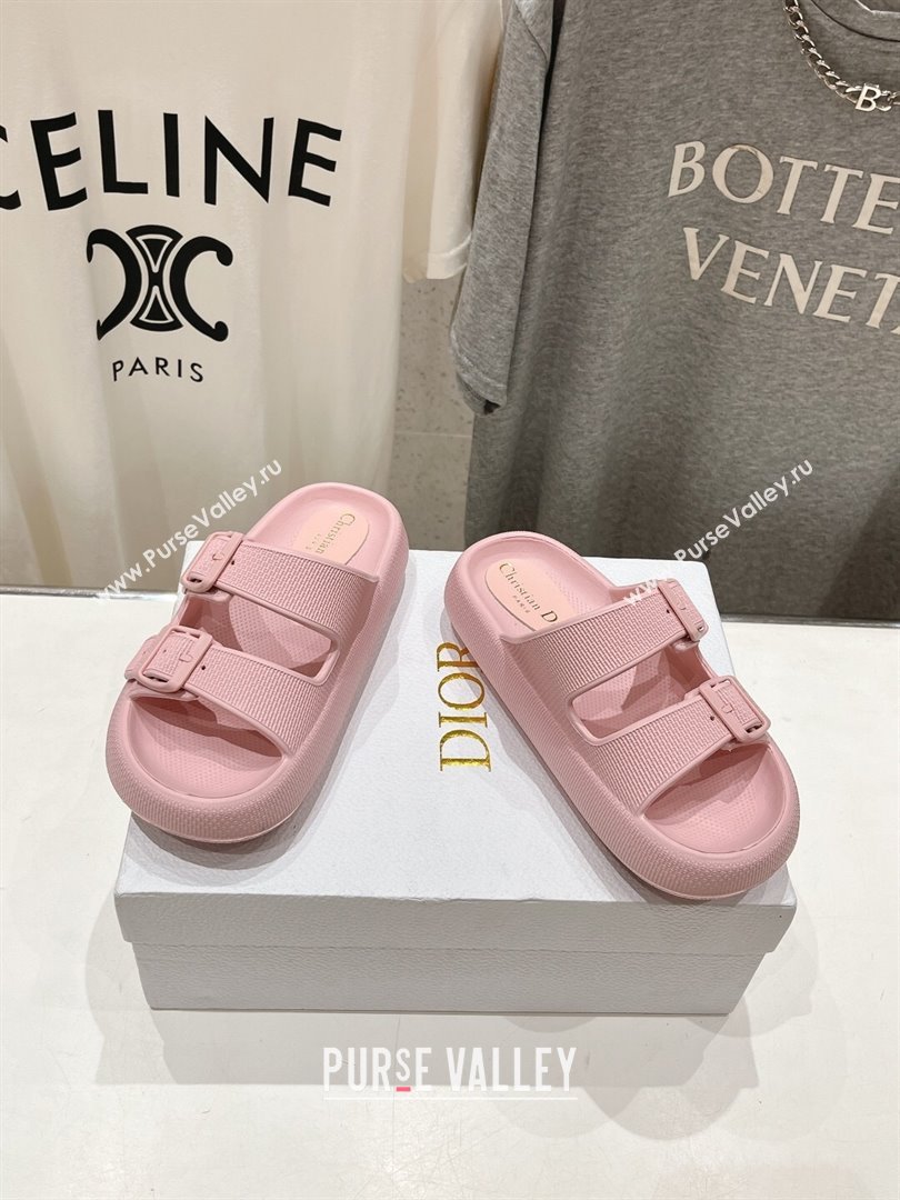 Dior Rubber Slide Sandals D717021 Pink 2024 (MD-24071721)