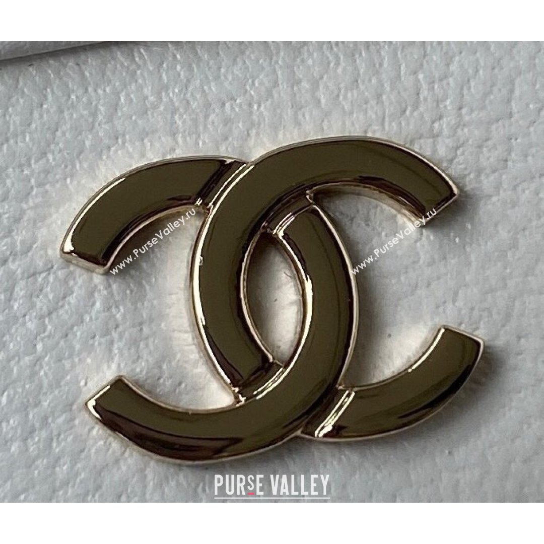 Chanel Lambskin Mini Belt Bag AP2305 White 2021 (SSZ-21082817)