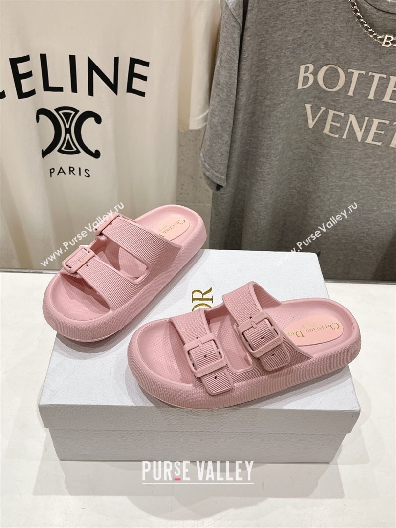 Dior Rubber Slide Sandals D717021 Pink 2024 (MD-24071721)