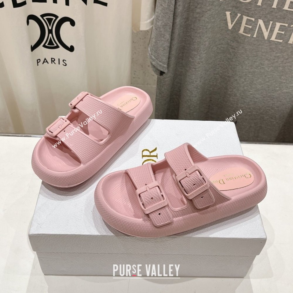 Dior Rubber Slide Sandals D717021 Pink 2024 (MD-24071721)