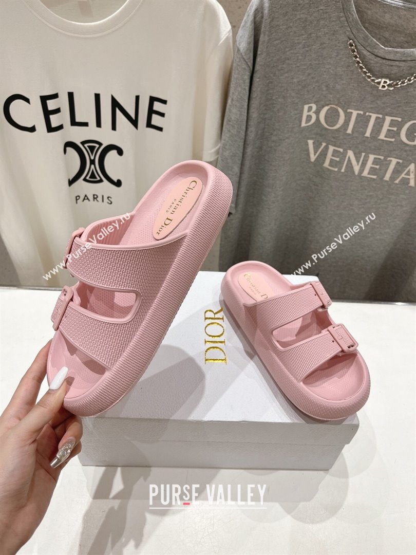 Dior Rubber Slide Sandals D717021 Pink 2024 (MD-24071721)