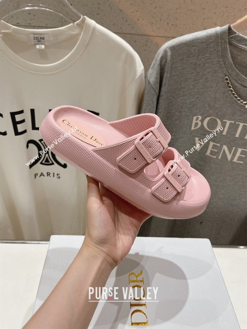 Dior Rubber Slide Sandals D717021 Pink 2024 (MD-24071721)