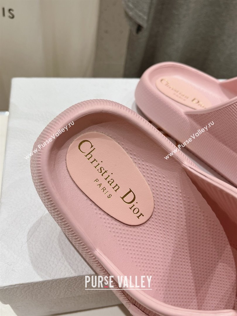 Dior Rubber Slide Sandals D717021 Pink 2024 (MD-24071721)