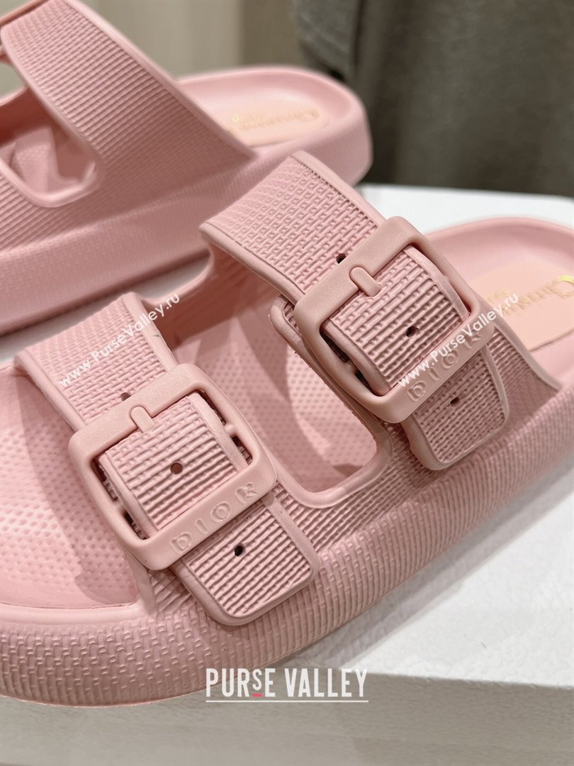 Dior Rubber Slide Sandals D717021 Pink 2024 (MD-24071721)