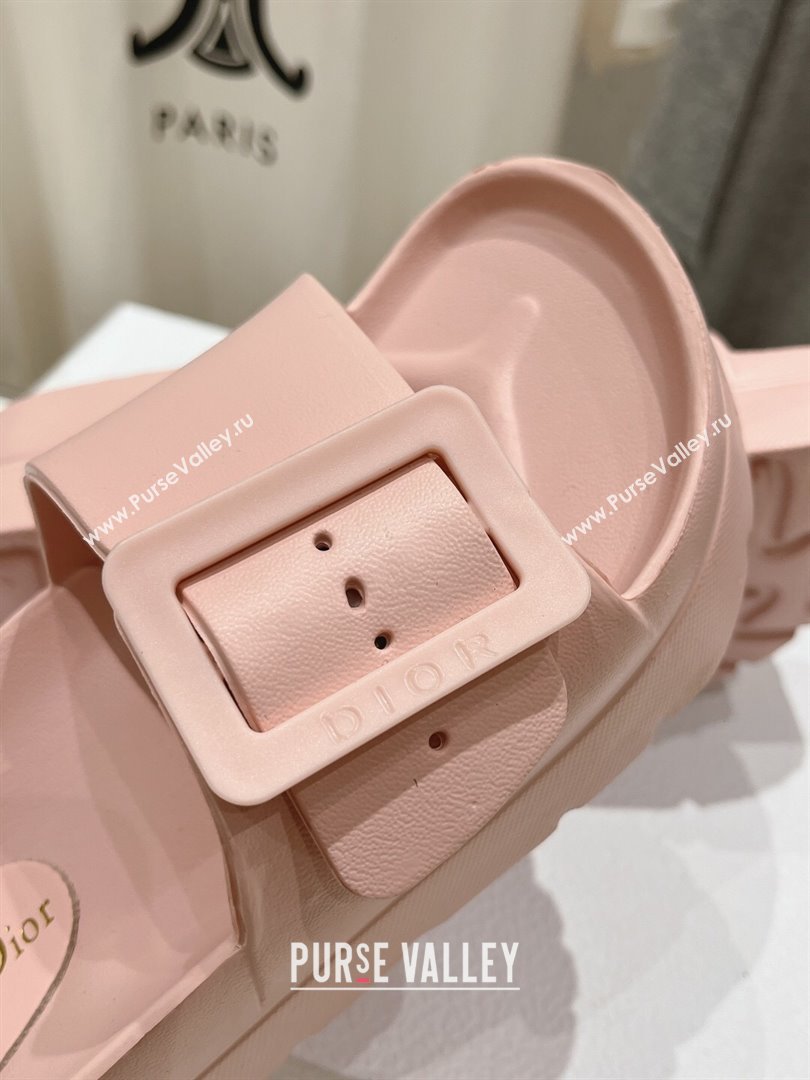 Dior Rubber Slide Sandals D71727 Pink 2024 (MD-24071727)