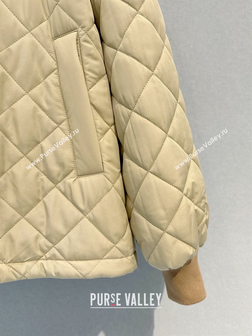 Miu Miu Padded Jacket M101720 Brown 2024 (Q-24101720)