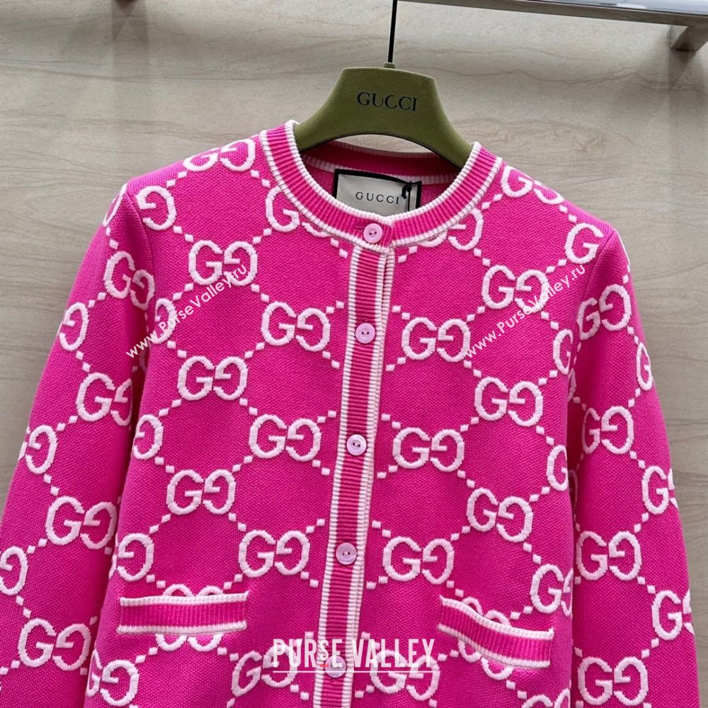 Gucci GG Cardigan G051735 Pink 2024 (Q-24051735)