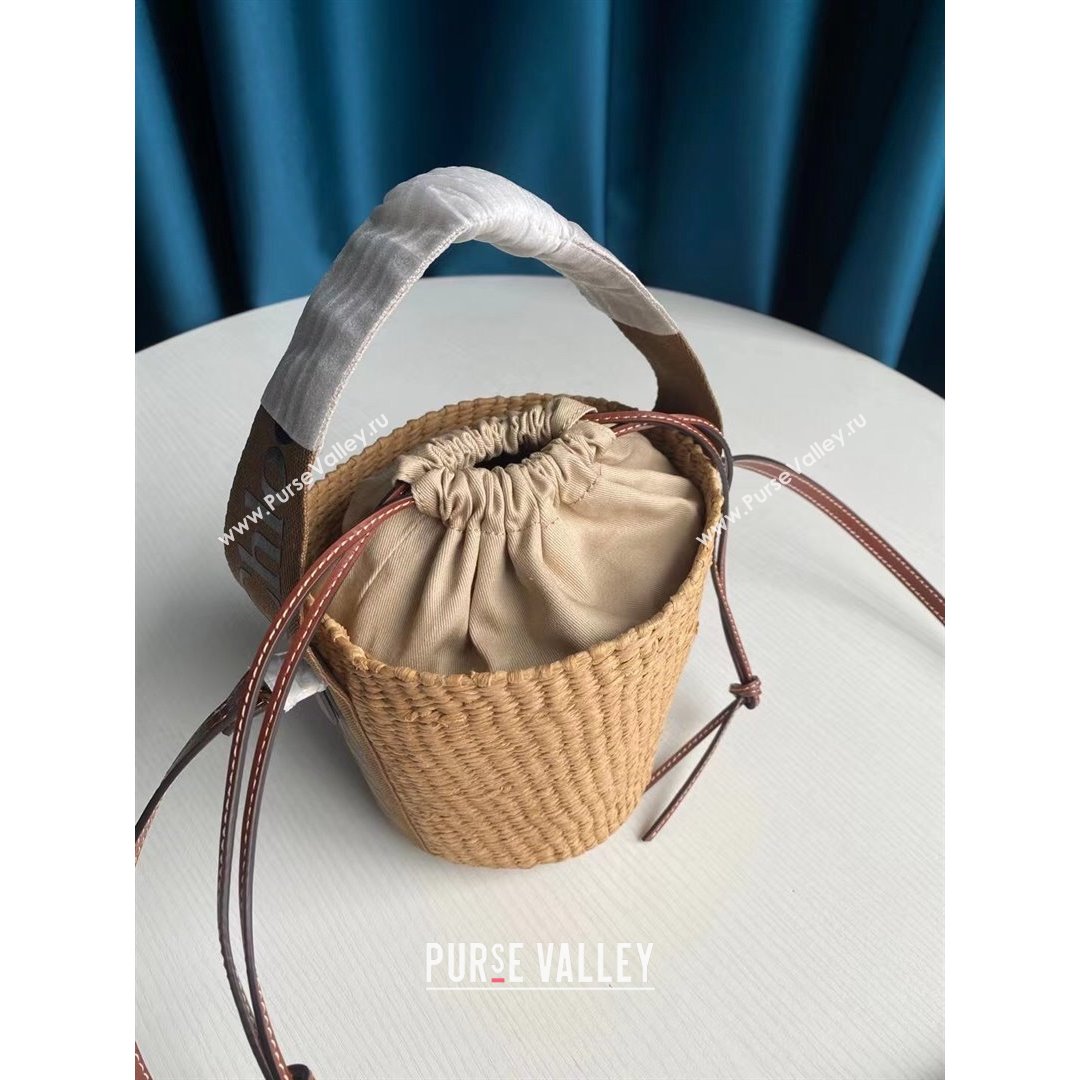 Chloe Small Woody Basket Bag Brown/Beige 2021 02 (SSZ-21082804)