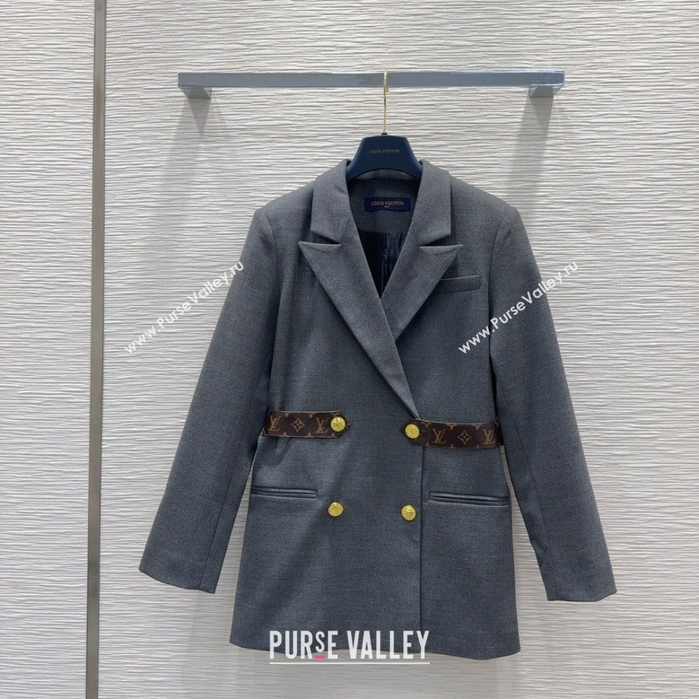 Louis Vuitton Jacket D101804 Gray 2024 (Q-24101804)