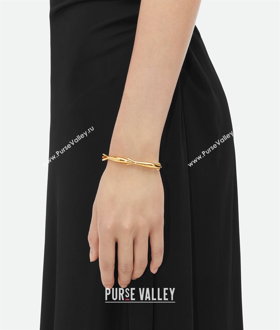 Bottega Veneta Bracelet BV12929 Gold 2024 (YF-24012929)