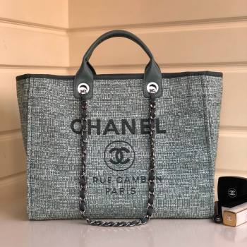 Chanel Deauville Large Shopping Bag Gray 2021 01 (YD-21082830)