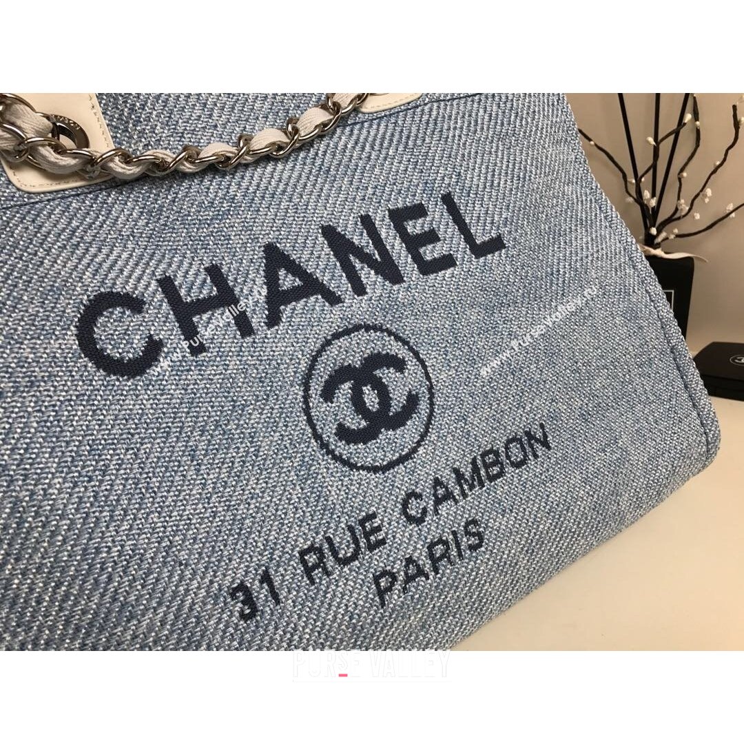 Chanel Deauville Large Shopping Bag Gray 2021 03 (YD-21082832)