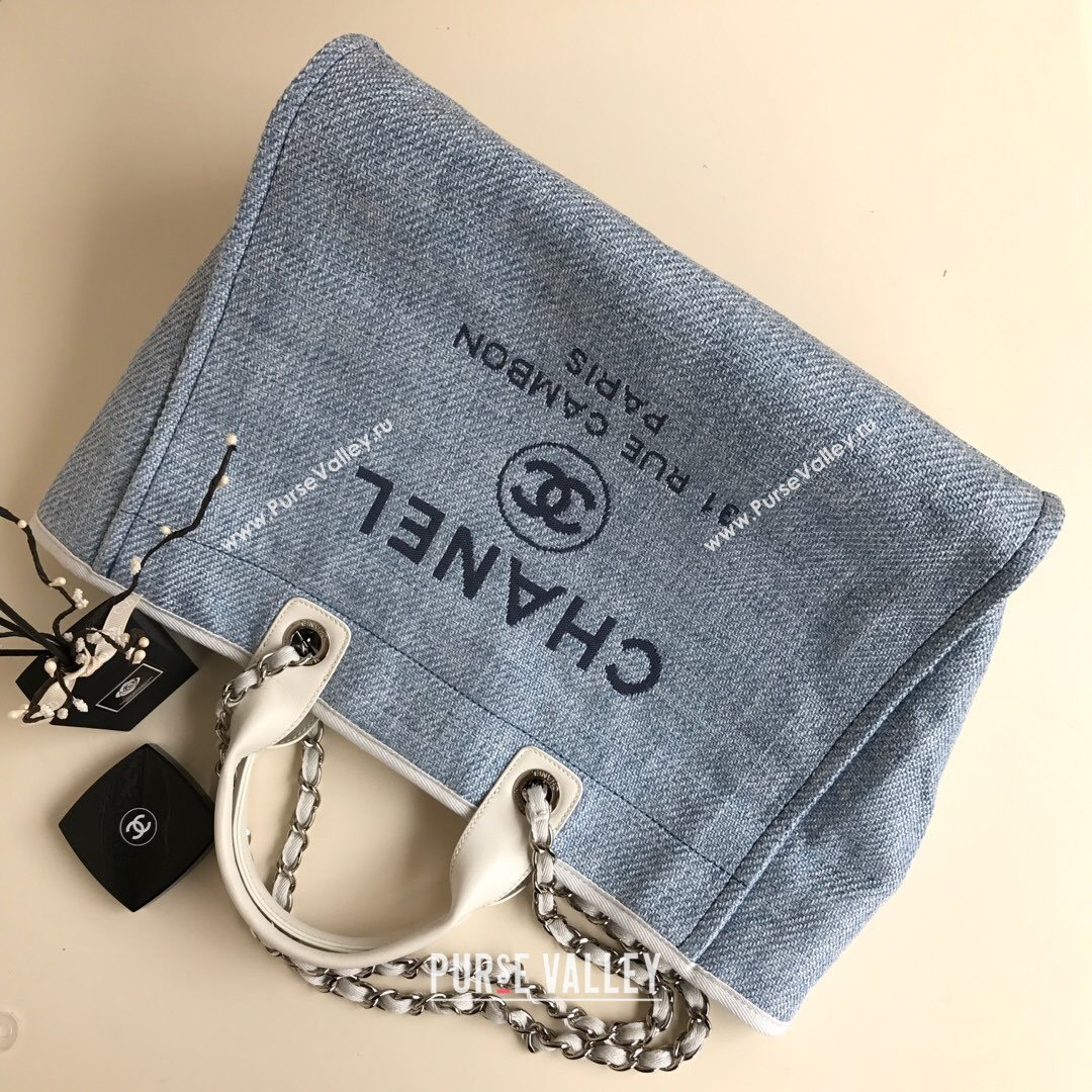 Chanel Deauville Large Shopping Bag Gray 2021 03 (YD-21082832)