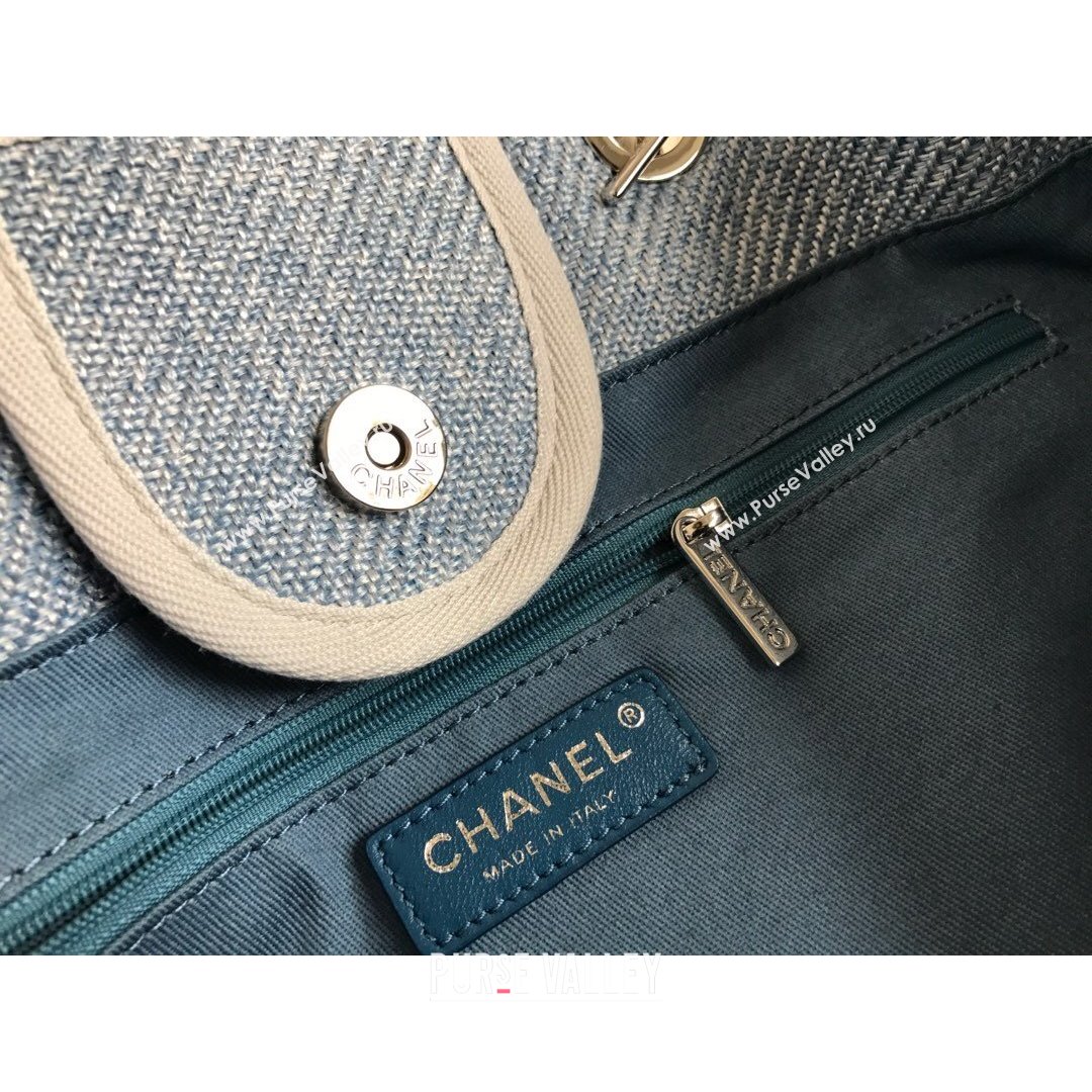 Chanel Deauville Large Shopping Bag Gray 2021 03 (YD-21082832)