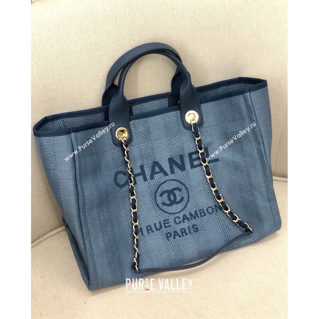 Chanel Deauville Large Shopping Bag Gray 2021 04 (YD-21082834)