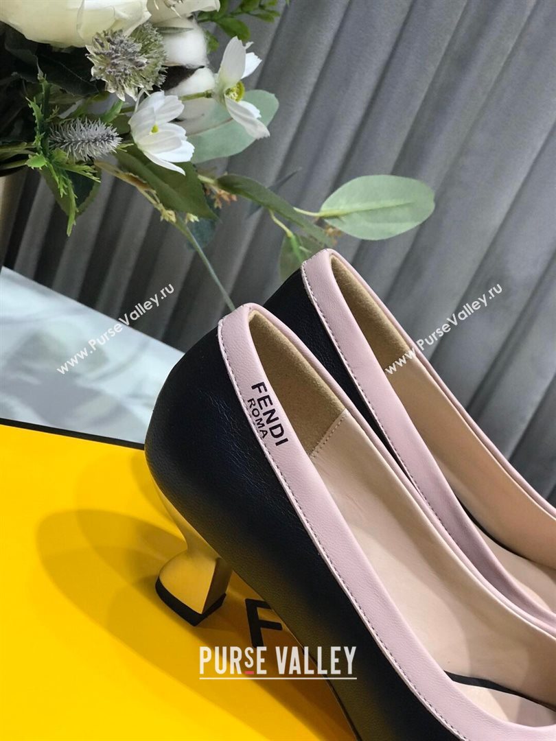 Fendi Colibri Calfskin Pumps 5.5cm Black 2020 (MD-20122147)