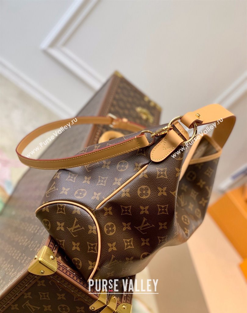 Louis Vuitton Graceful PM Monogram Canvas Hobo Bag M40352 2025 (KI-250212006)
