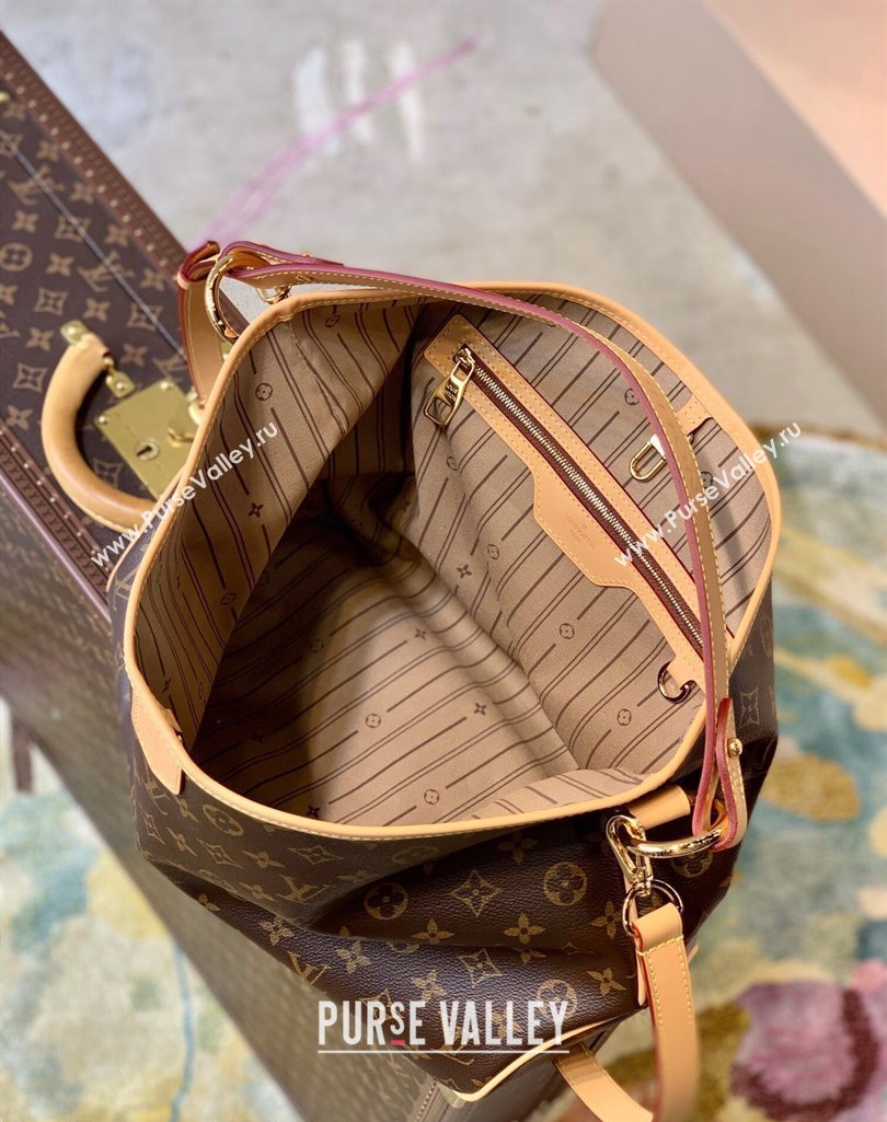 Louis Vuitton Graceful PM Monogram Canvas Hobo Bag M40352 2025 (KI-250212006)