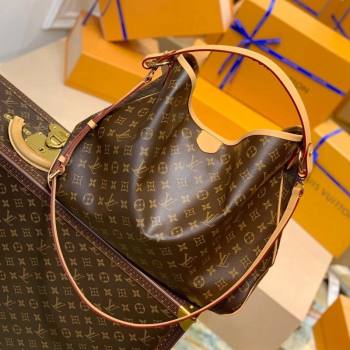 Louis Vuitton Graceful MM Monogram Canvas Hobo Bag M40353 2025 (KI-250212007)