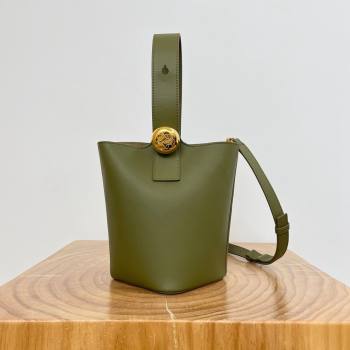 Loewe Flamenco Purse Bag in Nappa Lambskin 9026 Meadow Green 2024 Top (KE-24090215)