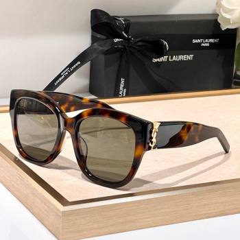 Saint Laurent Sunglasses SL M95 Brown 2023 (A-23120818)