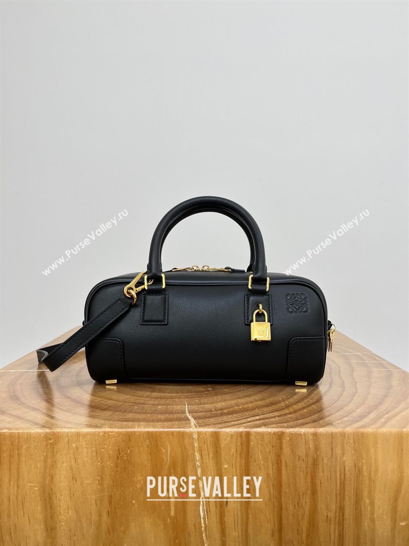 Loewe Amazona 23 Cropped Bag in Nappa Calfskin Black 2024 Top Quality (KEKE-24122415)