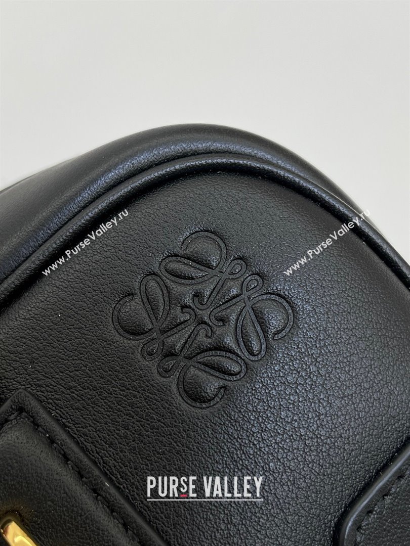 Loewe Amazona 23 Cropped Bag in Nappa Calfskin Black 2024 Top Quality (KEKE-24122415)