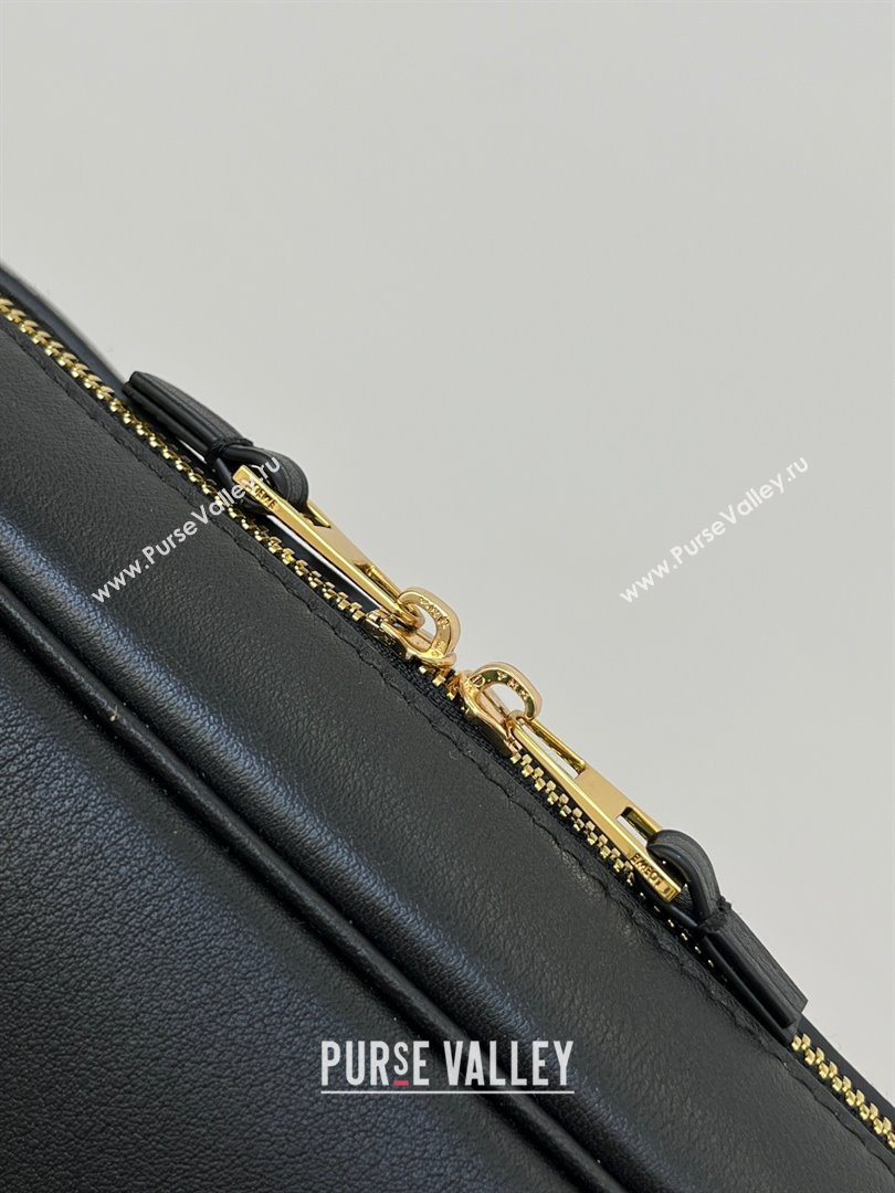 Loewe Amazona 23 Cropped Bag in Nappa Calfskin Black 2024 Top Quality (KEKE-24122415)