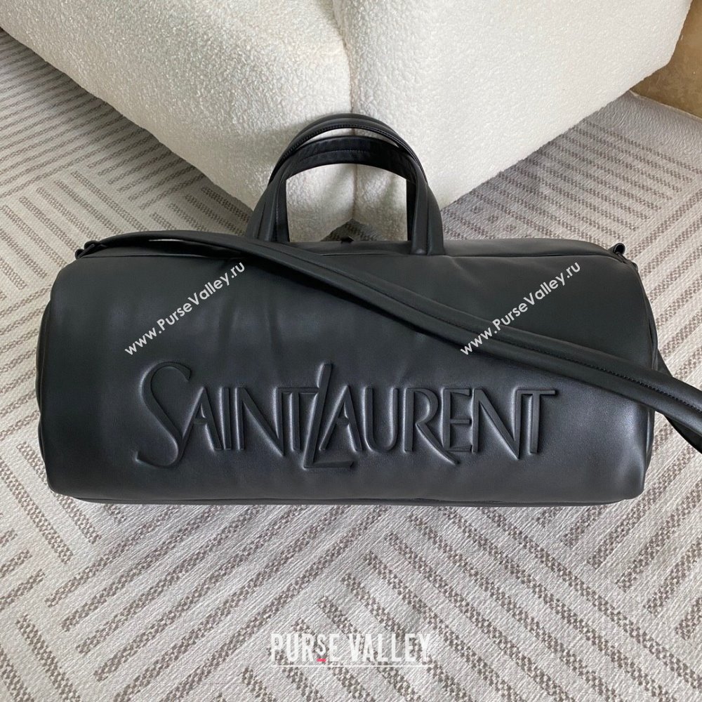 Saint Laurent Duffle Bag in Lambskin 797640 Black 2024 Top Quality (BG-24122408)