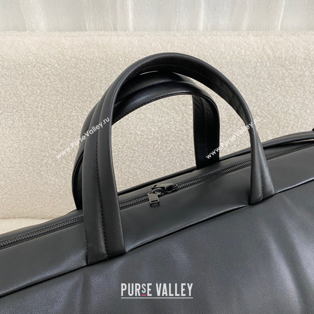 Saint Laurent Duffle Bag in Lambskin 797640 Black 2024 Top Quality (BG-24122408)