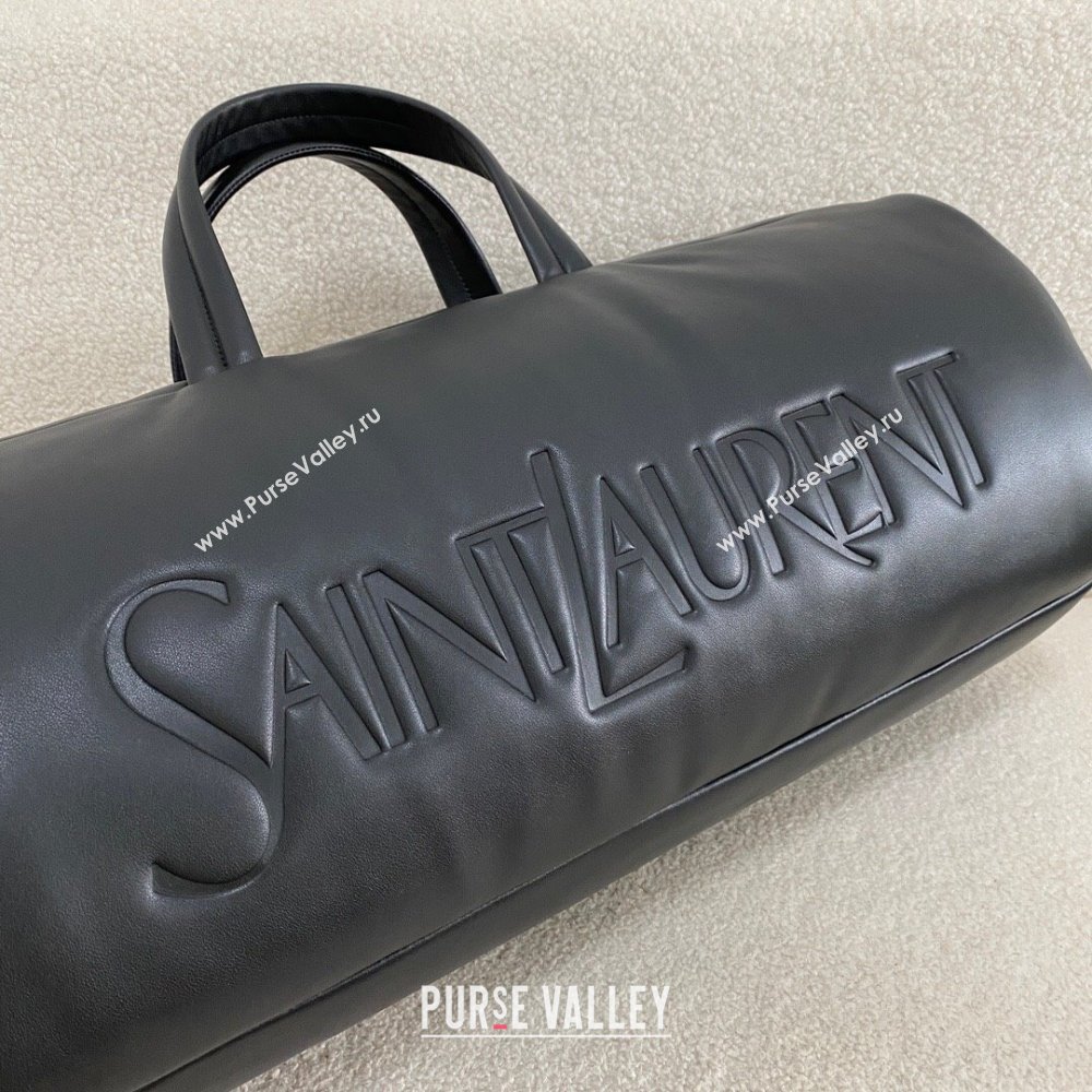 Saint Laurent Duffle Bag in Lambskin 797640 Black 2024 Top Quality (BG-24122408)