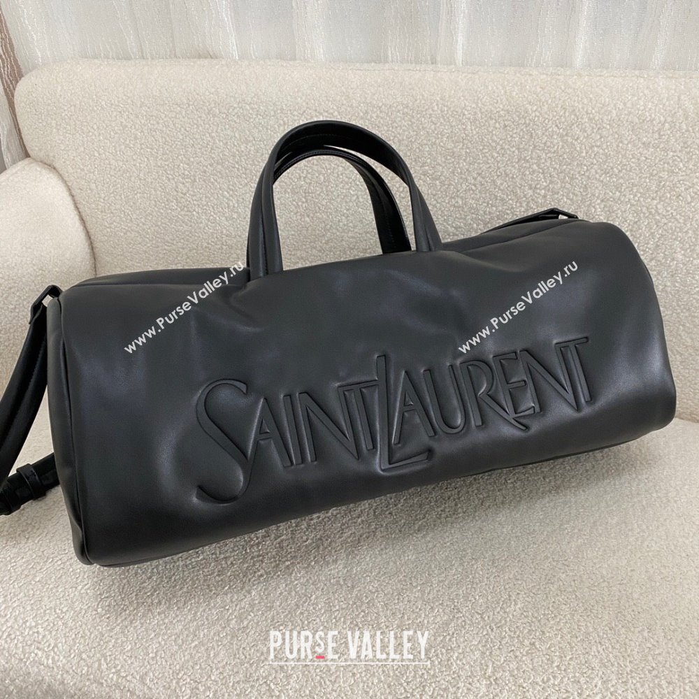 Saint Laurent Duffle Bag in Lambskin 797640 Black 2024 Top Quality (BG-24122408)