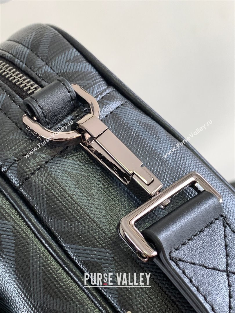 Dior Hit The Road Briefcase Bag in Dior Black CD Diamond Canvas and Smooth Calfskin 2023 (DMZ-24122510 )