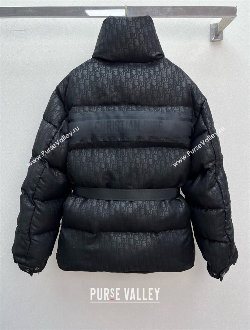 Dior DiorAlps Bleted Puffer Jacket D101819 Black 2024 (Q-24101819)