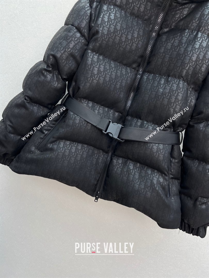 Dior DiorAlps Bleted Puffer Jacket D101819 Black 2024 (Q-24101819)