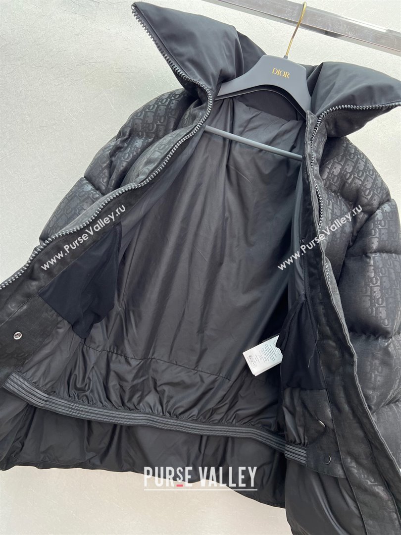 Dior DiorAlps Bleted Puffer Jacket D101819 Black 2024 (Q-24101819)