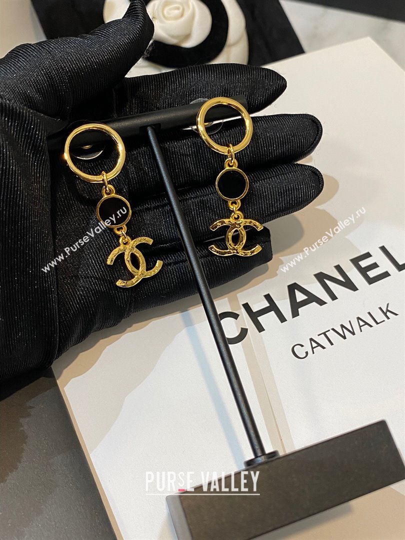 Chanel Earrings CH13018 Black 2024 (YF-24013018)