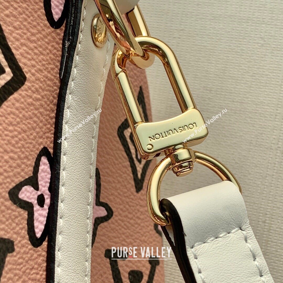 DIOR MICRO DIORAMOUR LADY DIOR BAG Bright WHITE with Heart Motif (vivi-210902-13)