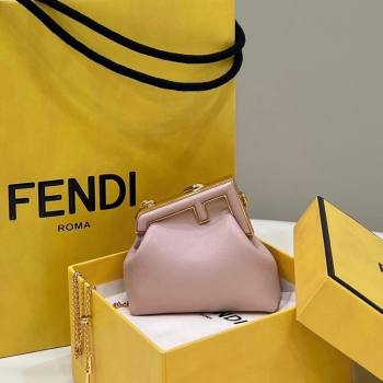 Fendi First Nano Bag Charm in Nappa Leather Light Pink 20250255 80018S (CL-250522042)