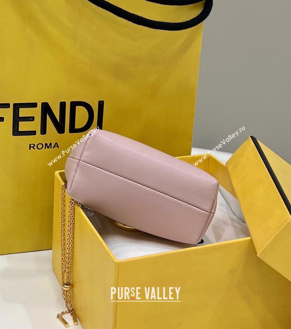Fendi First Nano Bag Charm in Nappa Leather Light Pink 20250255 80018S (CL-250522042)