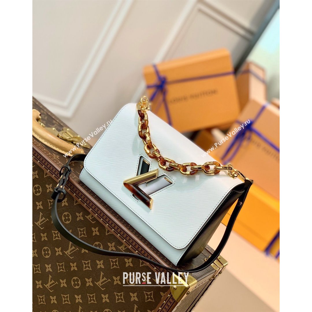 Chanel Lambskin mini Chain bag in white  As2588 (shimao-21090227)