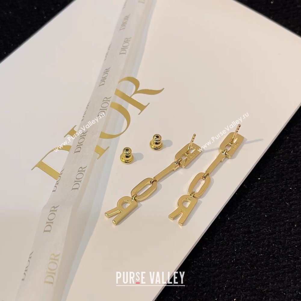 Dior Earrings D13030 Gold 2024 (YF-24013030)