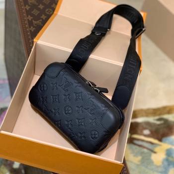 Louis Vuitton Horizon Strap Clutch M20439 in Black Monogram Leather 2021 (KI-21101531)