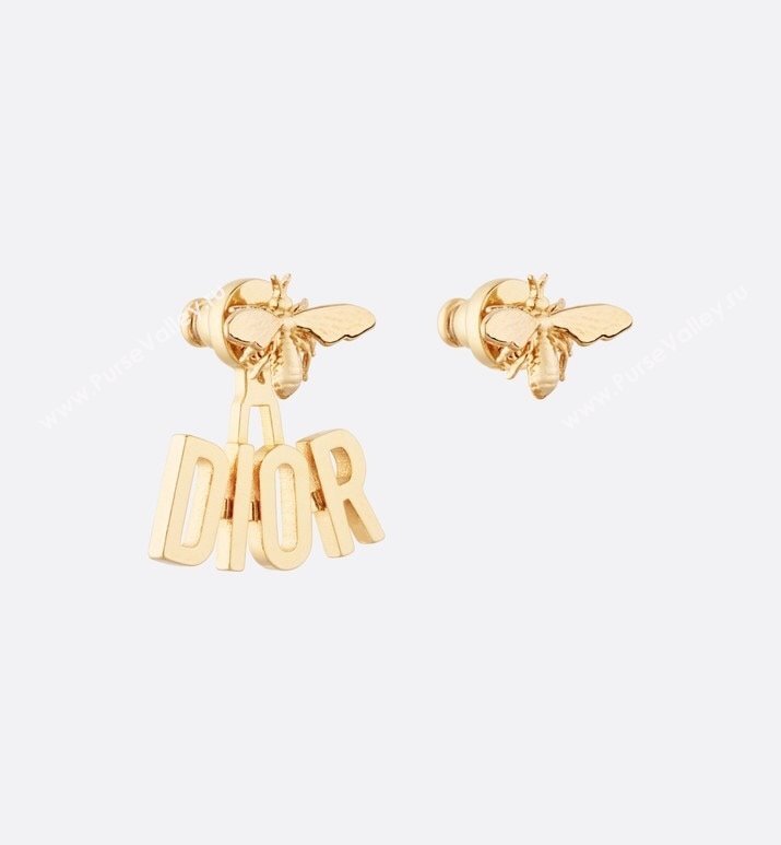 Dior Bee Earrings D13032 Gold 2024 (YF-24013032)