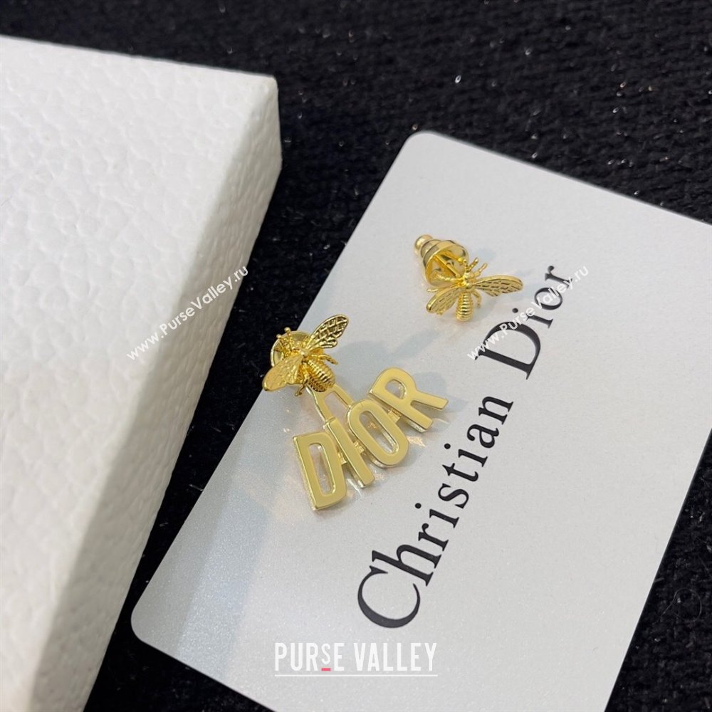 Dior Bee Earrings D13032 Gold 2024 (YF-24013032)