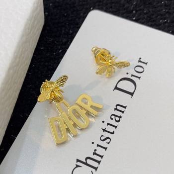 Dior Bee Earrings D13032 Gold 2024 (YF-24013032)