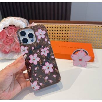 Louis Vuitton LV x TM Cherry iPhone Holder Brown2 2025 0512 (SHI-250512143)