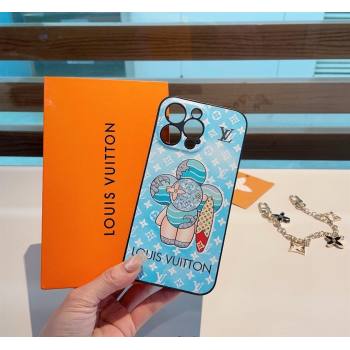 Louis Vuitton Vivienne Surfing iPhone Holder Blue 2025 0512 (SHI-250512148)
