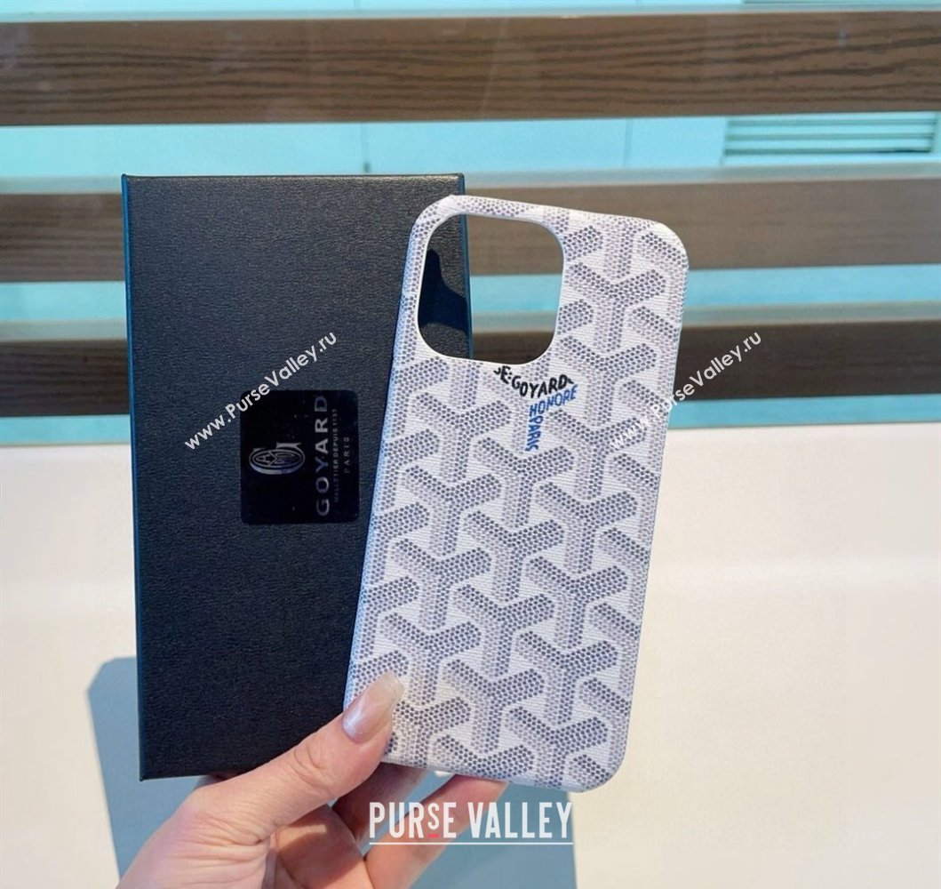 Goyard iPhone Case White 2025 0311 (A-250311030)