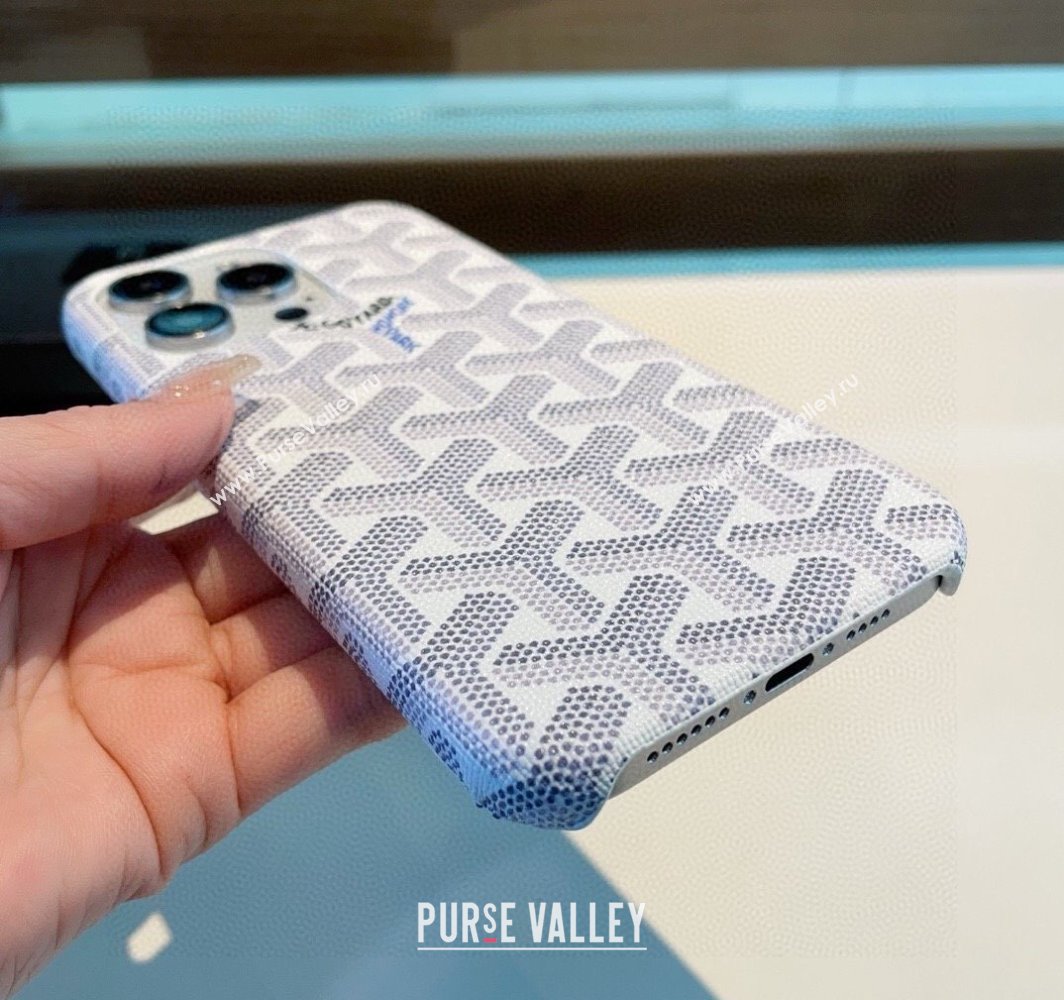 Goyard iPhone Case White 2025 0311 (A-250311030)
